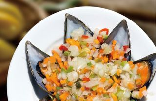 Mejillones a la vinagreta