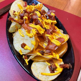 Chips cheddar e bacon