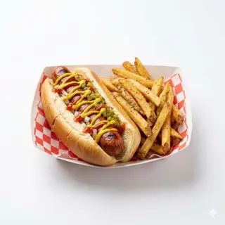 Hot Dog Con Patatas