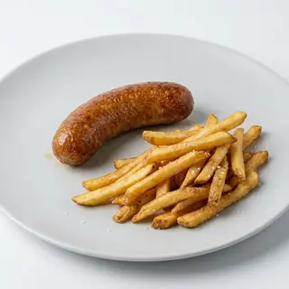 Kids Chips and Sausage