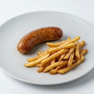 Kids Chips and Sausage