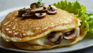 Palačinka sa šampinjonima-posno