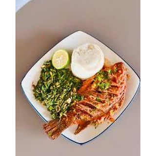 Fish Dry / Wet And Ugali / Rice