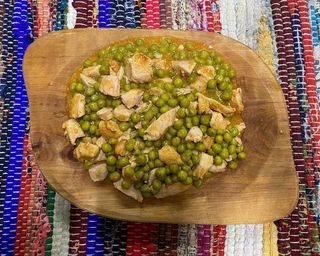 Tocanita de mazare cu pui