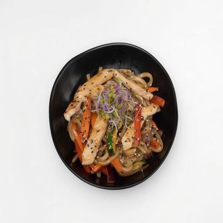 Udon z kurczakiem