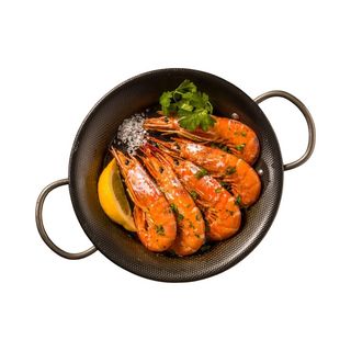 Gambas rojas a la plancha (250 g.)