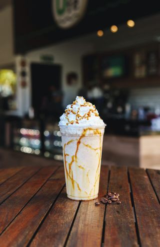 Café Frappé de Caramelo