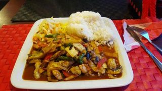 Kurczak w sosie 5 smaków