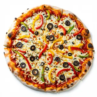 Pizza vegetal (30 cm.)