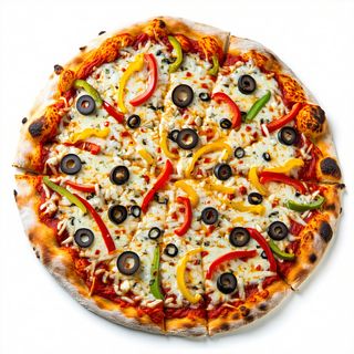Pizza vegetal (30 cm.)