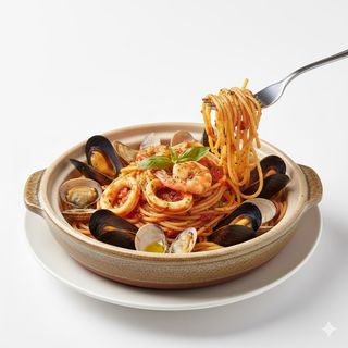 Pâtes Aux Fruits De Mer