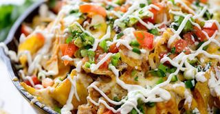 Super Loaded Pollo Nachos