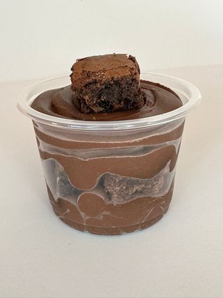 Copo de Brigadeiro Preto com Brownie