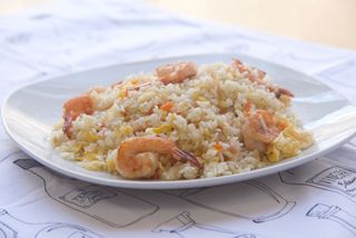 M16 - Arroz Chau Chau com Camarões