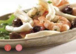 24. Insalata di gamberi e calamari