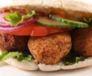 Panino falafel
