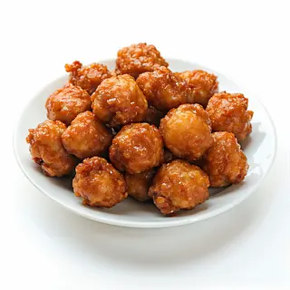 Bolas De Pollo Frito Estilo Chino