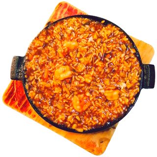 #62 Arroz Ku-Bak Con Gambas