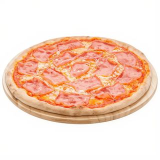 Pizza prosciutto alla spargi  (grande)