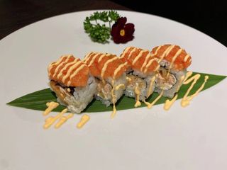 281. Sake fritto roll - 4 pezzi