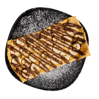 Crepe de Banana e Nutella