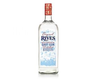 Botella de Gin Rives (70 cl.)