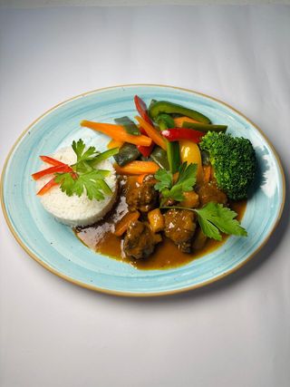 Carrillada guisada de cerdo (sin gluten)