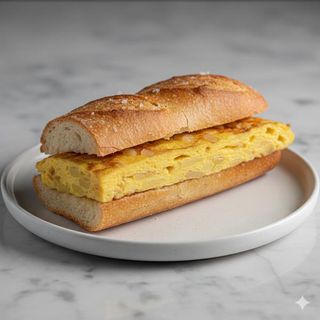 Bocadillo De Tortilla De Patatas