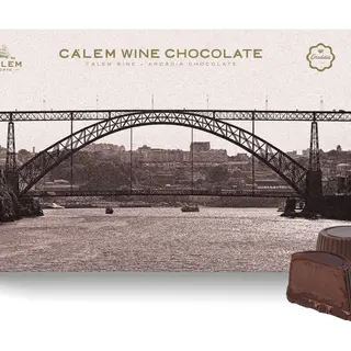 Bombons de Chocolate Negro e Vinho Cálem - Ponte Luiz I
