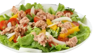 Ensalada Verde Con Atún