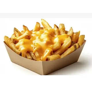 patatas fritas y queso.