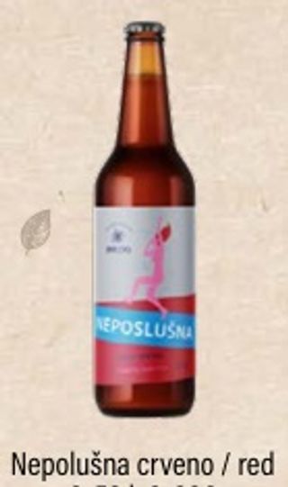 Neposlušna creno pivo 0.50l