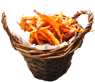 Batata Doce Frita - Sweet Potato French Fries 