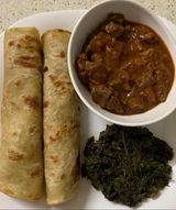 Chapati and Liver
