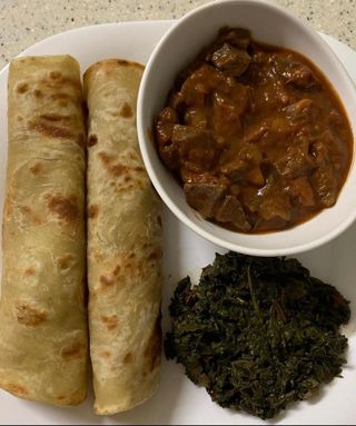 Chapati and Liver