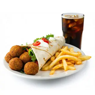 Menú Falafel En Pan Pita