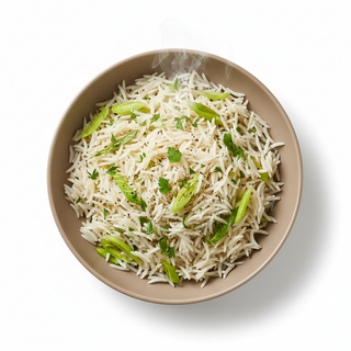 Orez basmati cu praz