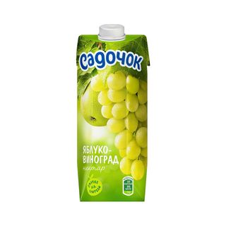 Нектар Садочок Яблуко-Виноград (0.5л)