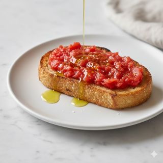 Tostada Tumaka Y Aceite Oliva