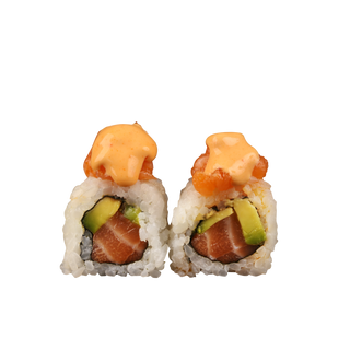 A177. Spicy salmon  Uramaki- 8pz