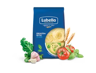 Lubella Makaron - Gniazda Nitki 400g