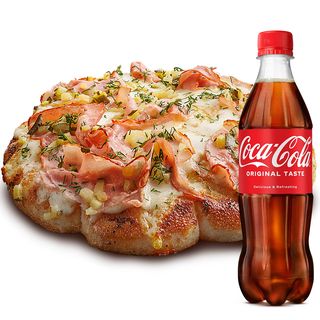 PZZA БЕК-ON-И + КОКА КОЛА 500 мл