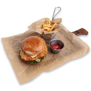 Krispy chicken бургер комбо