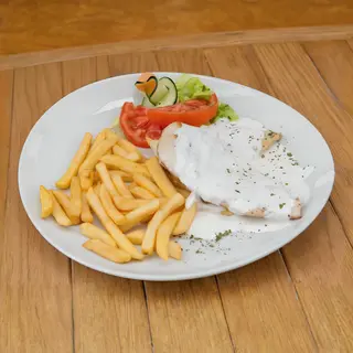 Ćuretina u sosu od četiri vrste sira