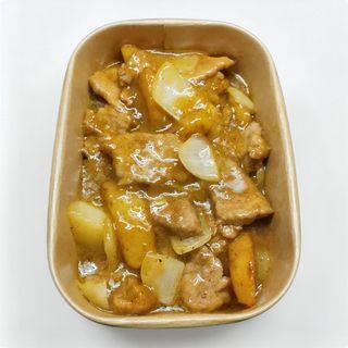 77. Manzo in salsa curry