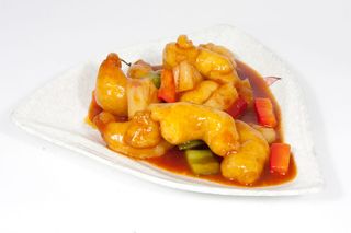 147. Gamberetti in salsa agrodolce