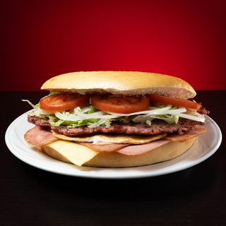 Hamburguesa de Cerdo Completa