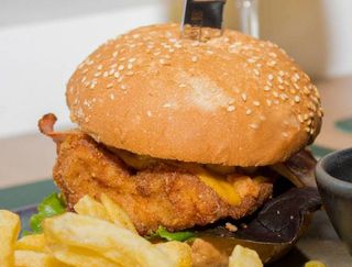 Hambúrguer Crispy Chicken