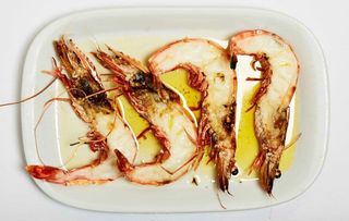 Gamba Média Grelhada