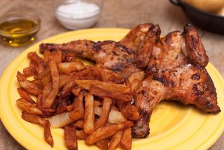 Pollo Picantón A La Brasa